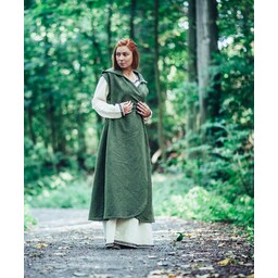 Sukienka owijana Thyra, zielona - Celtic Webmerchant