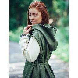 Robe cache-cœur Thyra, vert - Celtic Webmerchant