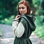 Robe cache-cœur Thyra, vert - Celtic Webmerchant