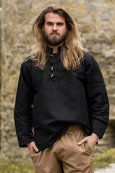Skjorte Soldat, sort - Celtic Webmerchant