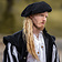 Leonardo Carbone Aksamitny beret, czarny - Celtic Webmerchant