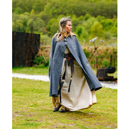 Wool cloak Felis, grey - Celtic Webmerchant