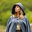 Wool cloak Felis, grey - Celtic Webmerchant