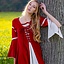 Dress Eleanora red-white - Celtic Webmerchant