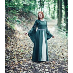 Kleid Ivy grün-weiß - Celtic Webmerchant