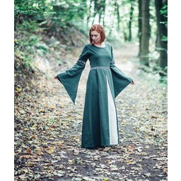 Kleid Ivy grün-weiß - Celtic Webmerchant