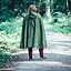 Cloak Milisant, green - Celtic Webmerchant