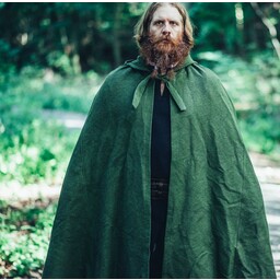 Cloak Milisant, green - Celtic Webmerchant