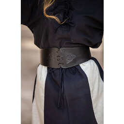 Ceinture celtique Shannon, noir - Celtic Webmerchant