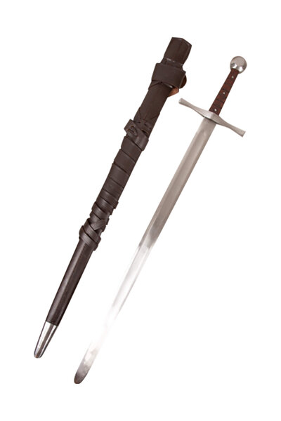 Épée main et demie Oswald, prête au combat (émoussée 3 mm) - Celtic Webmerchant