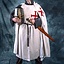 Hauberk, flache Ringe, runde Nieten 8 mm - Celtic Webmerchant