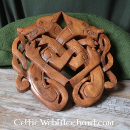 Wooden Odin ulve - Celtic Webmerchant