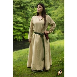 Podstawowe sukienka, beżowy / brązowy - Celtic Webmerchant