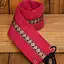 Ceinture en tissu Jeanne - Rouge / roses rouges - Celtic Webmerchant