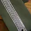 Jeanne fabric belt - White / silver - Celtic Webmerchant