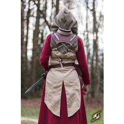 Voleuse d'armure féminine, marron / beige - Celtic Webmerchant