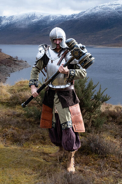 Lädertossar Albrecht, brun - Celtic Webmerchant