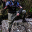 Leder Schulter-Hals-Rüstung, schwarz-braun - Celtic Webmerchant