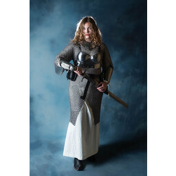 Hauberk with split, short sleeves, unriveted 9 mm - Celtic Webmerchant