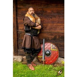 LARP shield Thegn, rot, 70 cm - Celtic Webmerchant