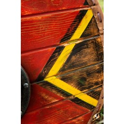 LARP shield Thegn, rot, 70 cm - Celtic Webmerchant