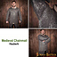 Hauberk mit Schlitz, flache Ringe, runde Nieten 9 mm - Celtic Webmerchant