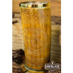 Horn Mug Celtic Horse - Celtic Webmerchant