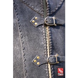 Brigandine met riemen, zwart - Celtic Webmerchant