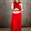 Goddess Dress Aphrodite, coral red - Celtic Webmerchant