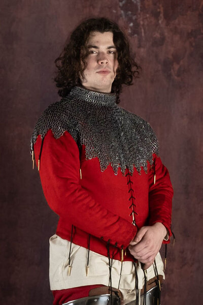 Bisschopsmantel maliënkraag platte ringen gemixt - Celtic Webmerchant