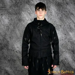 1400-talsgambeson, svart - Celtic Webmerchant