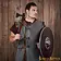 Lord of Battles Cotte de mailles Byrnie longue, non rivetée, galvanisée 10 mm - Celtic Webmerchant