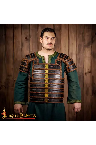 Armadura de escamas vikingas Visby, bronceada - Celtic Webmerchant