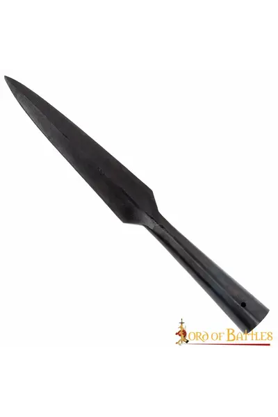 Punta di lancia altomedievale con spallette, bronzata - Celtic Webmerchant