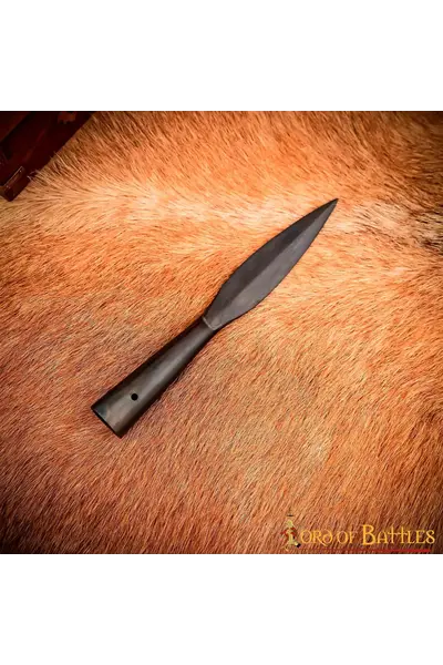 Fer de lance en forme de feuille du début du Moyen Âge, bronzé - Celtic Webmerchant