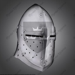 Grand 'bascinet' avec visière - Celtic Webmerchant