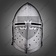 Marshal Historical 'Bascinet' grande con visera - Celtic Webmerchant