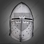 Grand 'bascinet' avec visière - Celtic Webmerchant