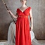 Abito da dea Penelope, rosso corallo - Celtic Webmerchant