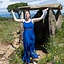 Abito della dea Teti, blu reale - Celtic Webmerchant