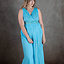 Godinnen jurk Penelope, turquoise - Celtic Webmerchant