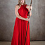 Goddess Dress Aphrodite, coral red - Celtic Webmerchant