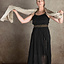 Goddess dress Thetis, black - Celtic Webmerchant