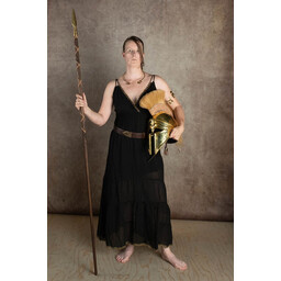 Goddess Dress Athena, black - Celtic Webmerchant