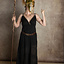 Vestito da dea Athena, nero - Celtic Webmerchant