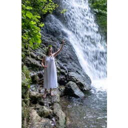 Goddess Dress Hera, white - Celtic Webmerchant