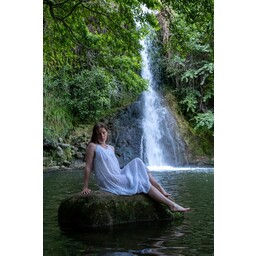 Göttinnenkleid Hera, weiß - Celtic Webmerchant