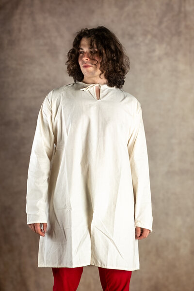 Tuniek Wolfram dun katoen creme - Celtic Webmerchant