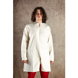 Tunika Wolfram tynd bomuld, fløde - Celtic Webmerchant