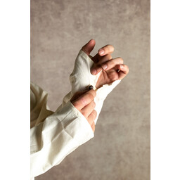 Túnica de Wolfram algodón fino, crema - Celtic Webmerchant